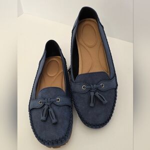 Blue Women's Loafers